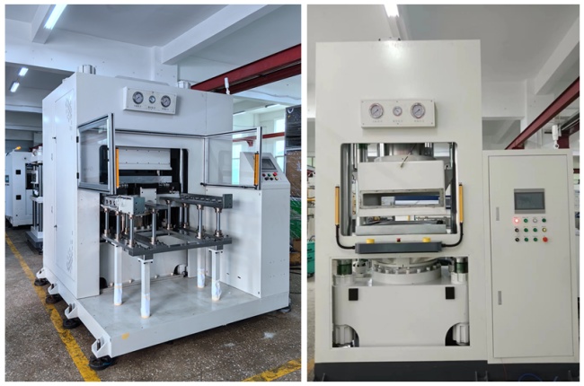 碳纤维热压成型机-伺服系统、智能控制、分段操作